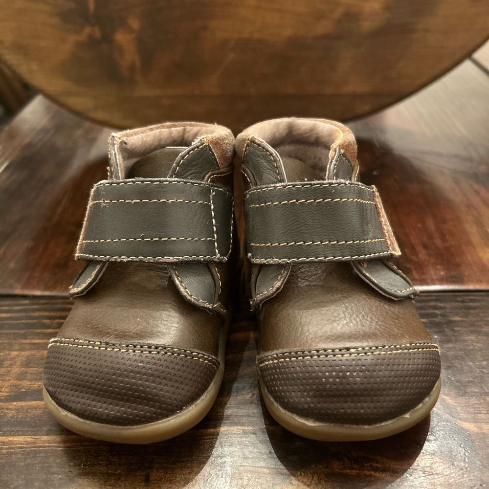 See Kai run chunky feet baby boots